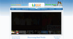 Desktop Screenshot of discoveringdeafworlds.org